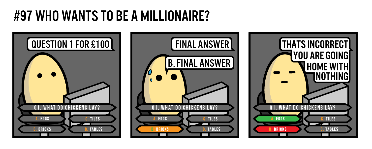 101 Ways to Beat an Egg Web Comic Issue #97