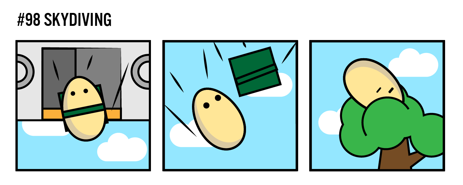101 Ways to Beat an Egg Web Comic Issue #98