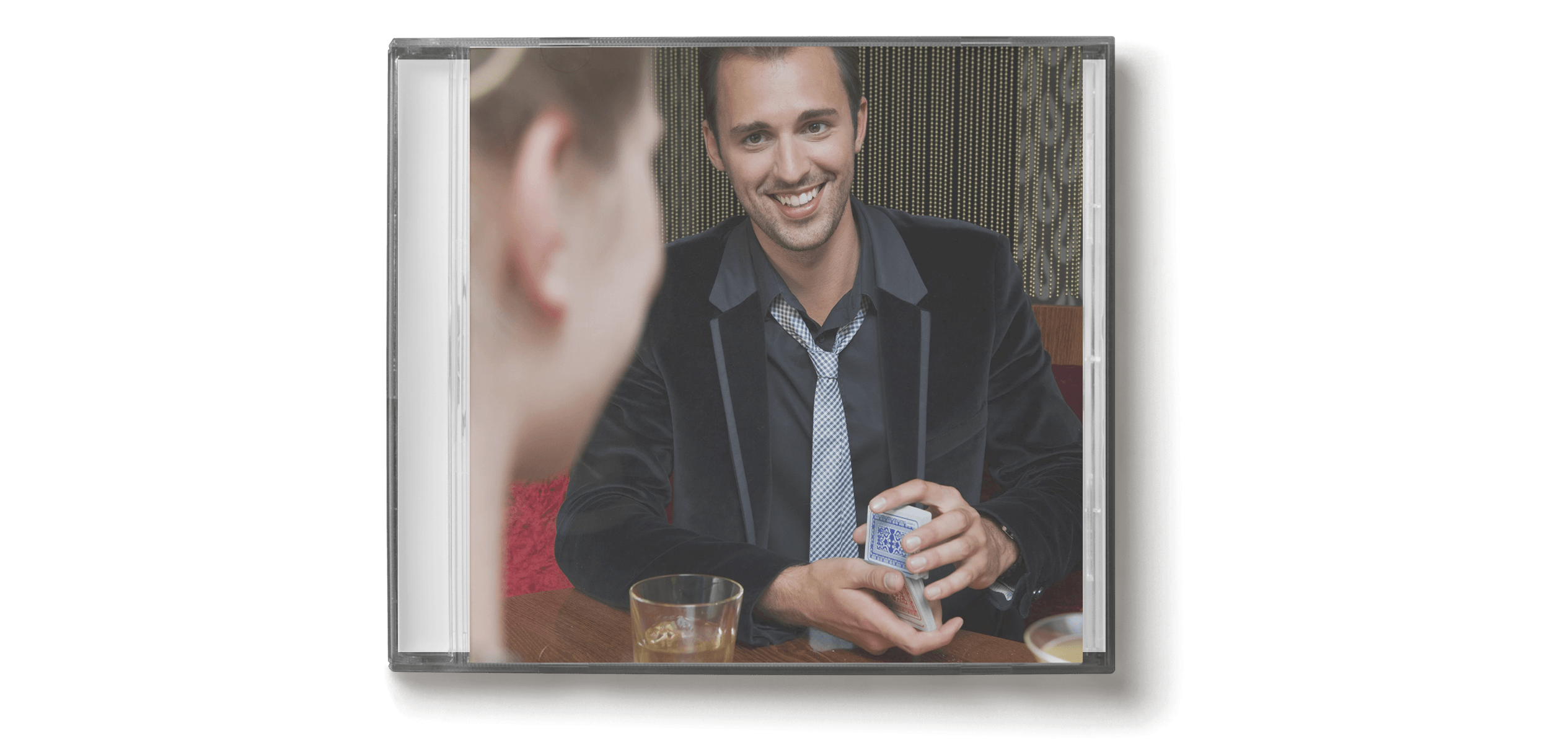 Magic Trick Funny Spotify Playlist CD Closed