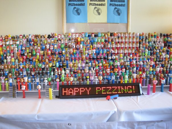 Just one display of Richard's PEZ